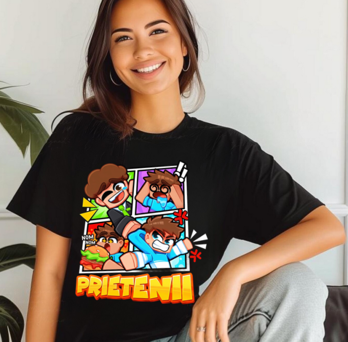 Tricou Copii Joac-o, Baaaaa cu Prietenii – Trendul Urban al Momentului [3]