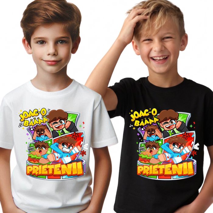 Tricou Copii Joac-o, Baaaaa cu Prietenii – Trendul Urban al Momentului [3]