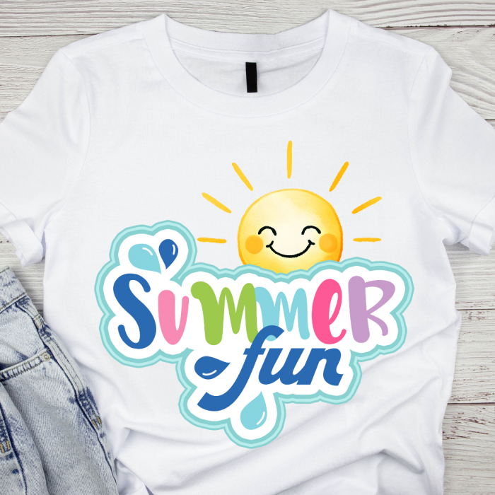 Tricou copii sau adulti din bumbac model SUMMER vibe personalizat cu nume  sau poza preferata TC5052 [1]