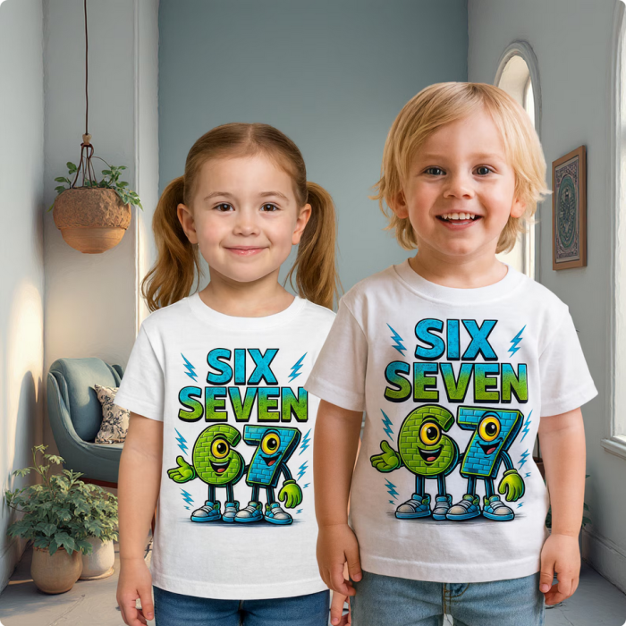 Tricou Copii „SIX SEVEN” – Trendul Urban al Momentului [2]