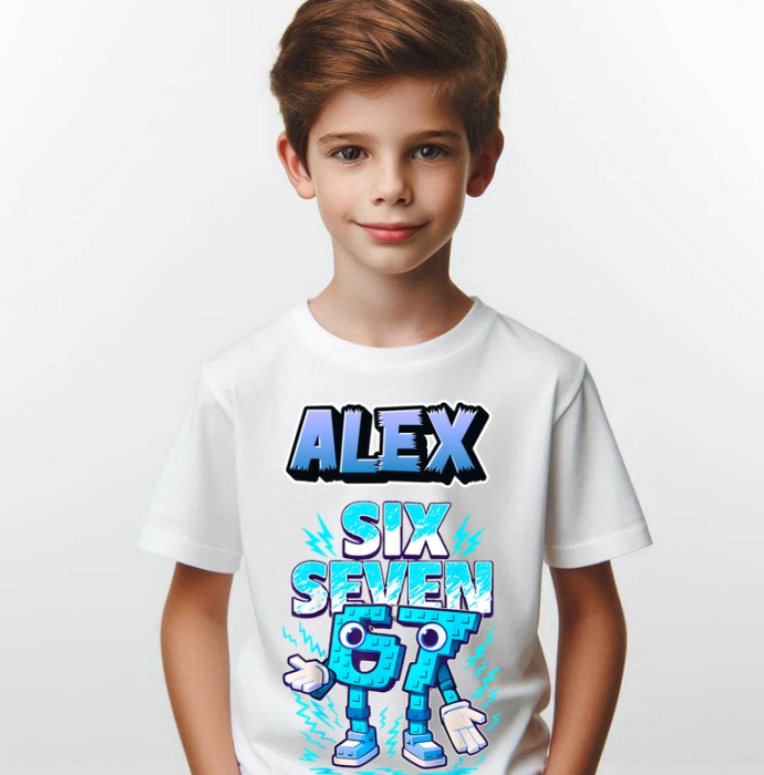 Tricou Copii „SIX SEVEN” – Trendul Urban al Momentului [2]