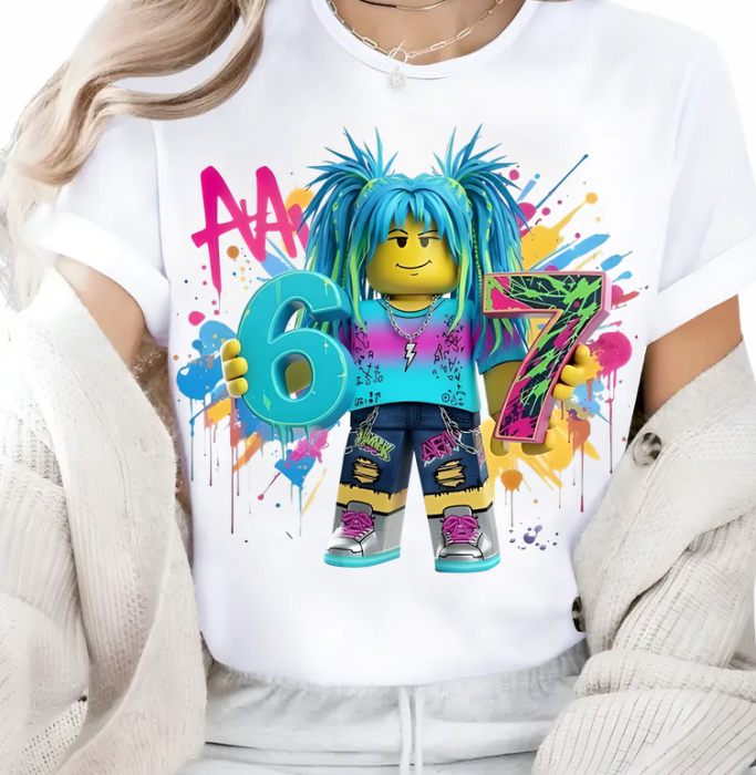 Tricou Copii „SIX SEVEN” – Trendul Urban al Momentului [2]