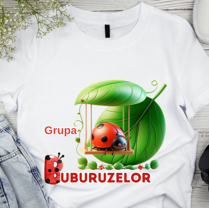 Tricou Clasa buburuzelor  pentru scoala sau gradinita  ABS1068.5 [3]