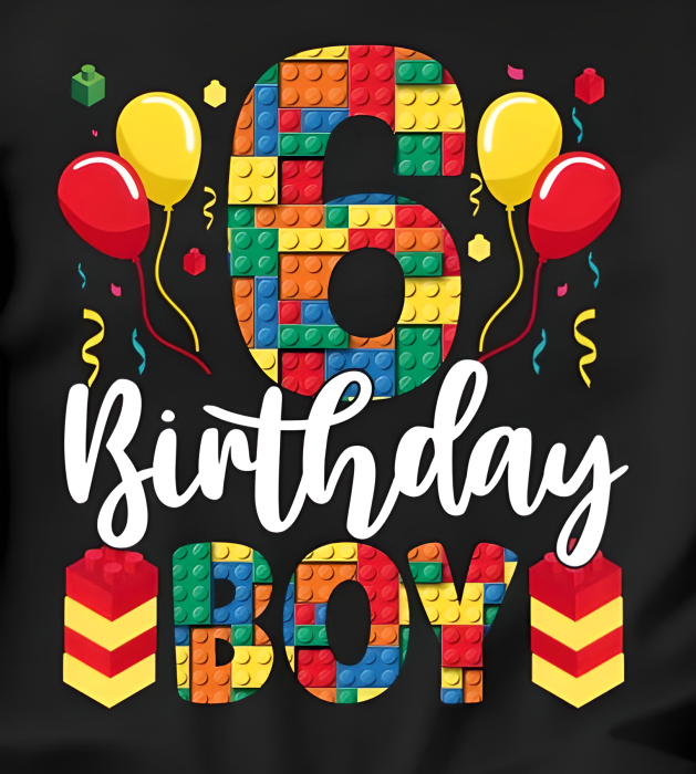 Tricou LEGO cu Cifră Aniversară „Official” – Cadou Personalizat pentru Copii | e-CADOU [2]