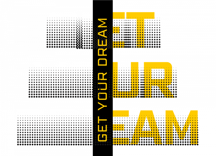 Tricou negru barbati personalizat Get Your Dream [3]