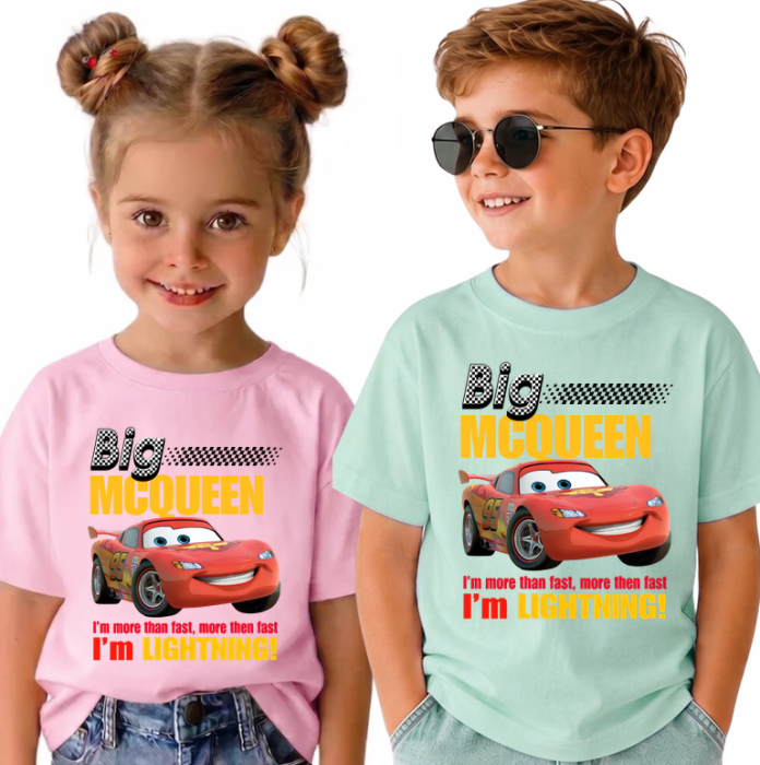 Tricou Personalizat Copii pentru Onomastice McQueen [5]