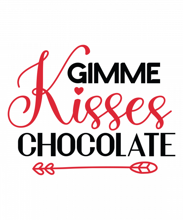 Tricou personalizat Gimme Kisses Chocolate [2]