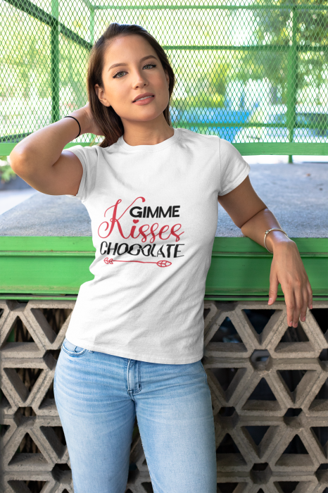 Tricou personalizat Gimme Kisses Chocolate [2]