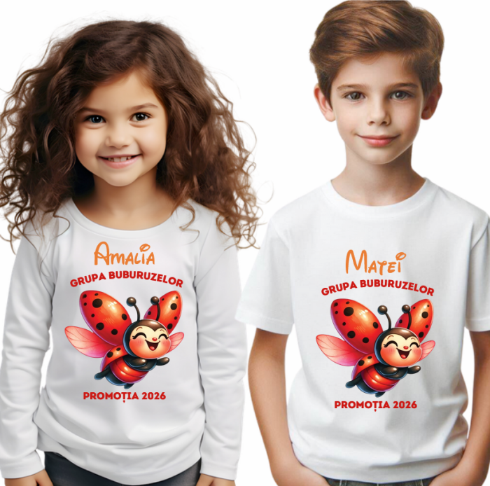 Tricou personalizat invatatoare la Clasa buburuzelor– Cadou Inspirat pentru Școală [3]