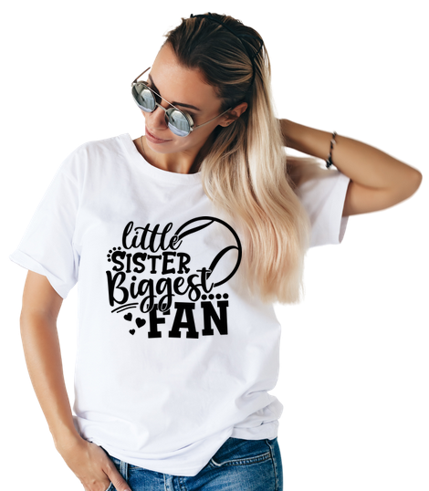 Tricou personalizat  Little sister Biggest tenis TNS5012 [2]