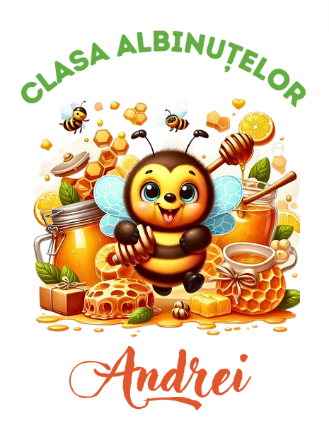 Tricou personalizat pentru absolvire Clasa albintelor cu text sau poze ABS1038 [4]