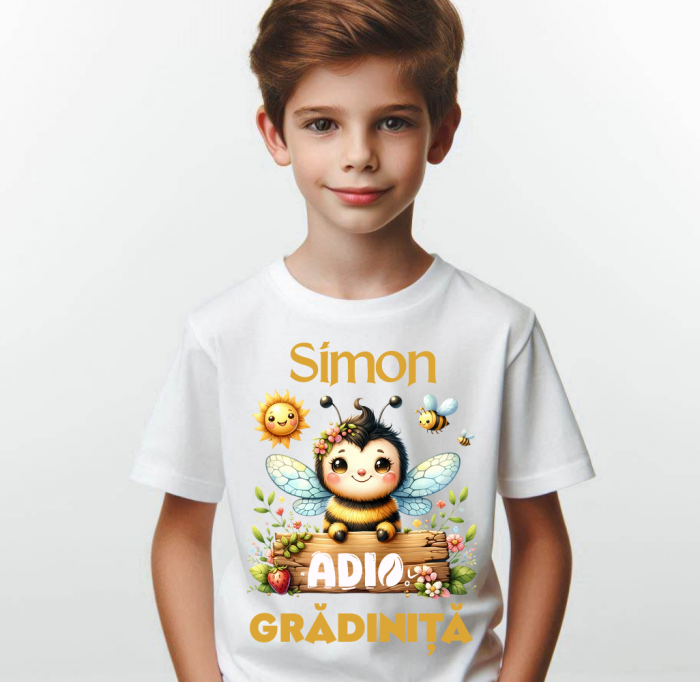 Tricou personalizat absolvire Clasa albintelor cu text sau poze ABS2001 [2]