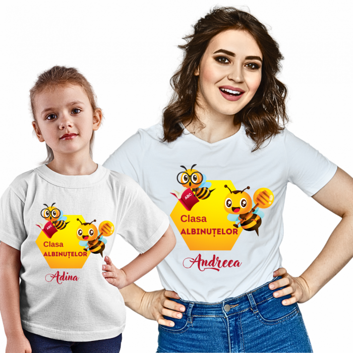 Tricou personalizat pentru absolvire  Grupa albinutelor cu text sau poze ABS1020 [2]