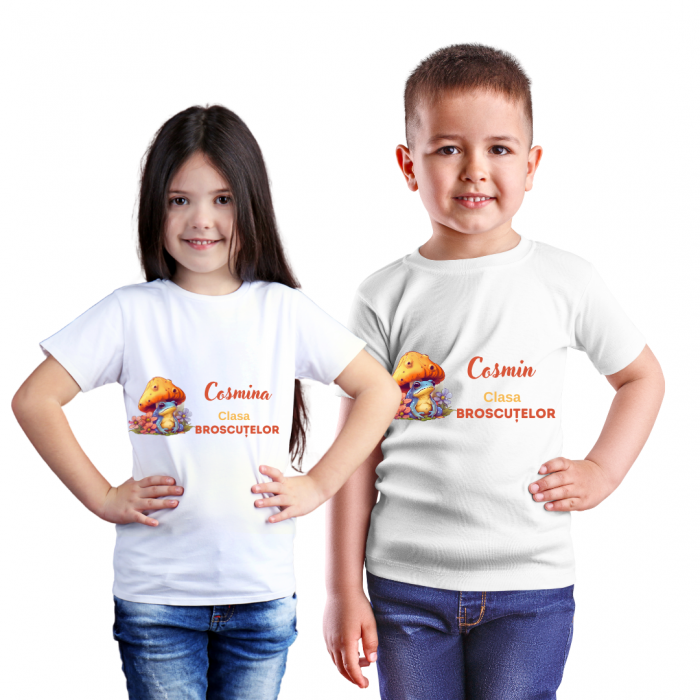 Tricou personalizat pentru absolvire  Grupa broscutelor cu text sau poze ABS1023 [2]