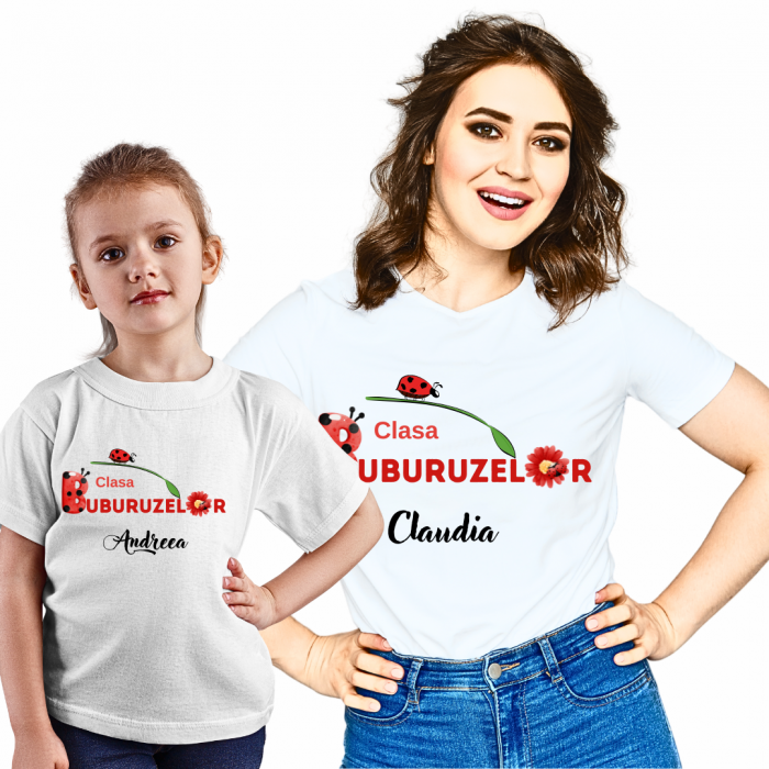 Tricou personalizat pentru absolvire  Grupa buburuzelor cu text sau poze ABS1025 [2]