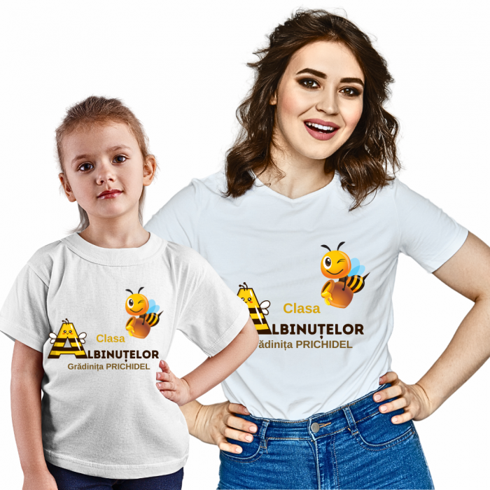 Tricou personalizat pentru absolvire  Grupa albinutelor cu text sau poze ABS1017 [3]