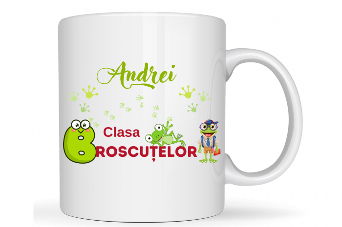 Tricou personalizat pentru absolvire  Grupa broscutelor cu text sau poze ABS1022 [3]