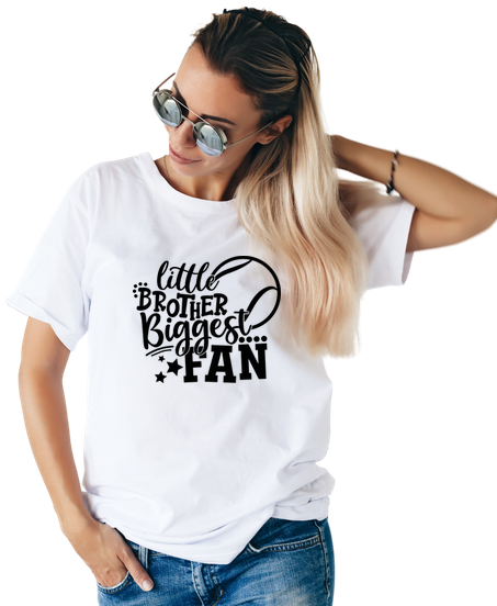 Tricou personalizat Little Brother Biggest tenis TNS5011 [2]