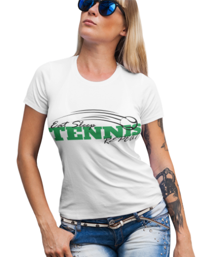 Tricou personalizat pentru iubitoarele de tenis Eat Sleep Tenis Repeat TNS5004 [3]
