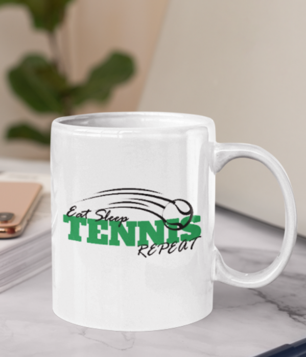 Tricou personalizat pentru iubitoarele de tenis Eat Sleep Tenis Repeat TNS5004 [4]