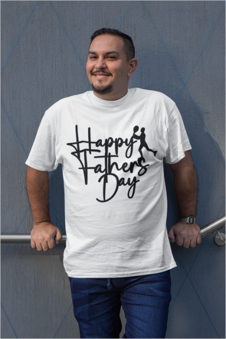Tricou personalizat pentru Happy Fathers day tenis TNS5010 [2]