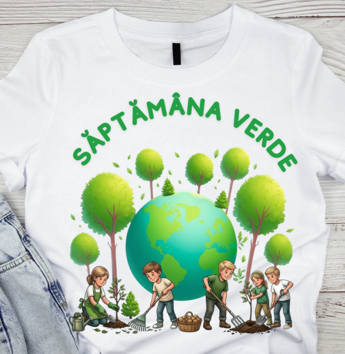 Tricou Personalizat Saptamana verde si Ziua Pământului  material  bumbac TSV119.1 [2]