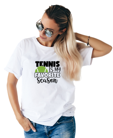 Tricou personalizat Tenis is my favorite seazon  TNS5015 [2]