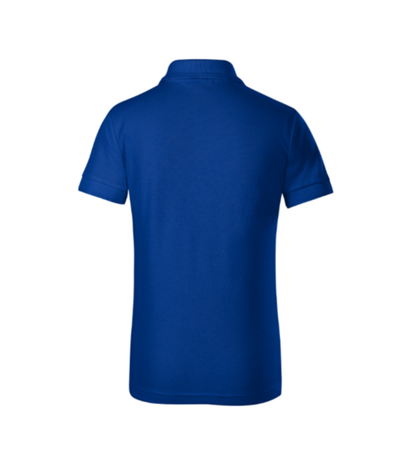 Tricou polo albastru regal pentru copii din bumbac cu maneca scurta Pique Pol222 [5]