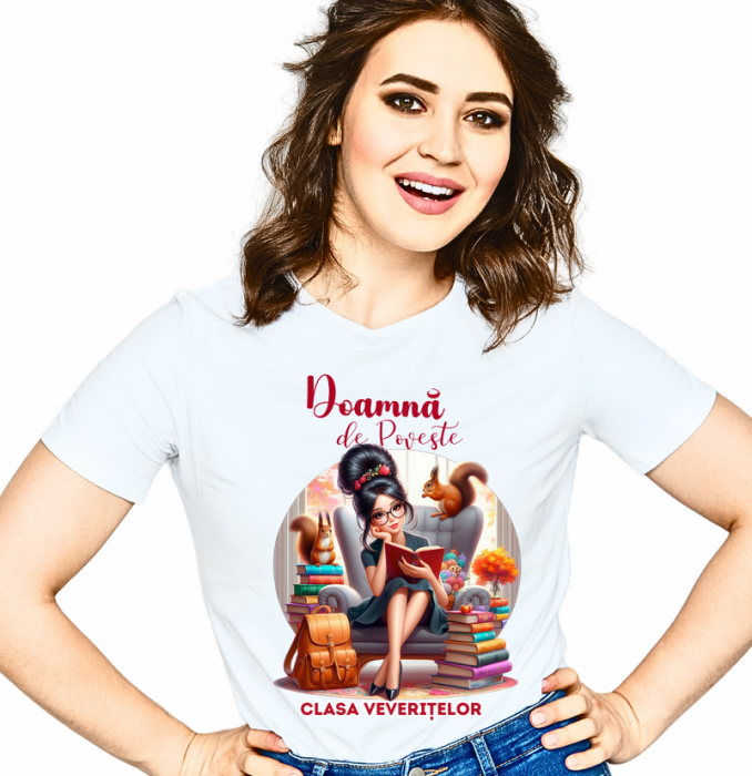 Tricou scolare Clasa veveritelor pentru absolventi de scoala sau gradinita ABS1121.05 [2]