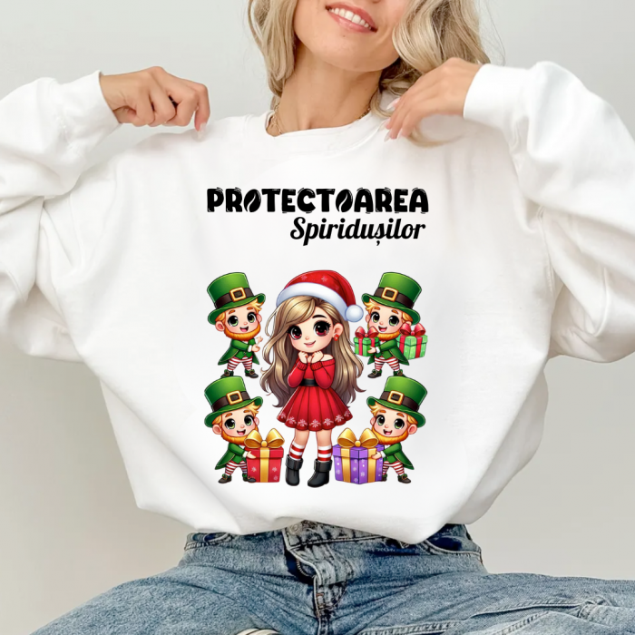 Tricouri personalizate Protectoarea spiridusilor, Cadoul perfect de craciun 12672 [1]