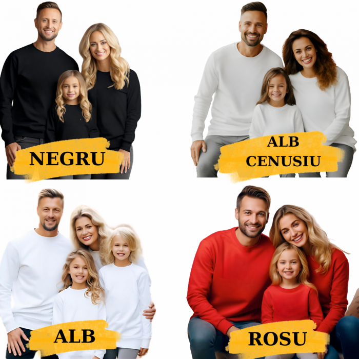 Tricouri Family mama, tata si copii personalizate cu tematica de Craciun, Cadoul perfect de craciun 12656 [5]