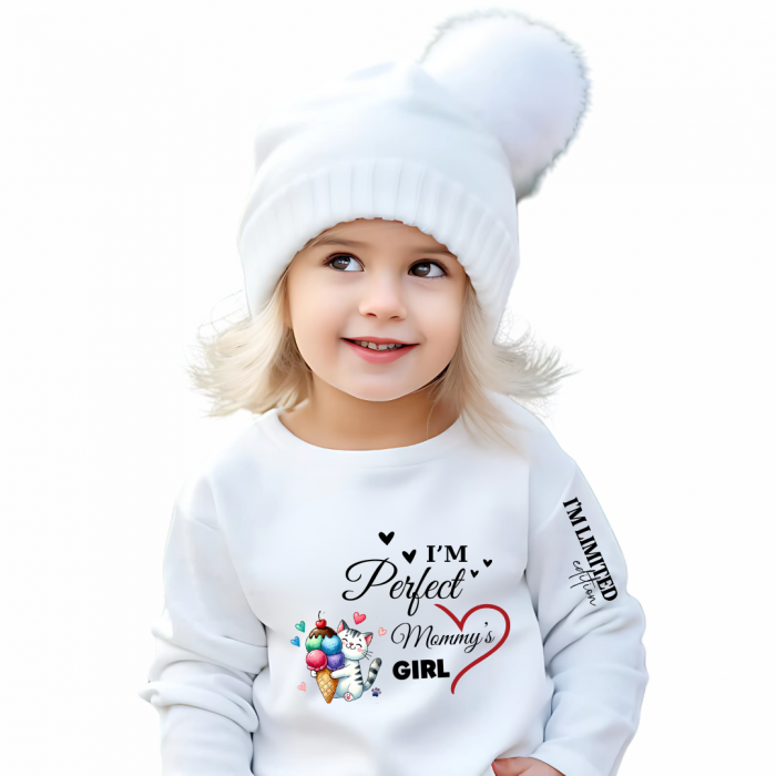 Tricouri Family mama, tata  si copii personalizate I'm not perfect 12256 [4]