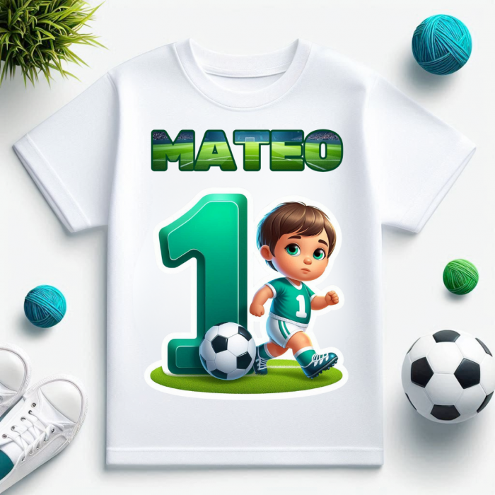 Tricouri Family mama, tata  si copii personalizate PENTRU MOT 1 AN 11256.10  tematica fotbal [3]
