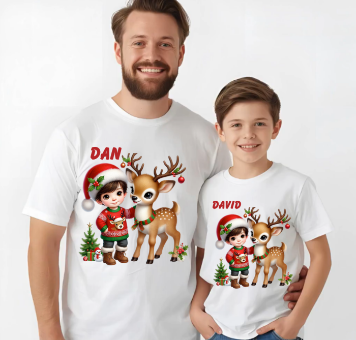 Tricouri personalizate Family, Cadoul perfect de craciun 25128 [2]