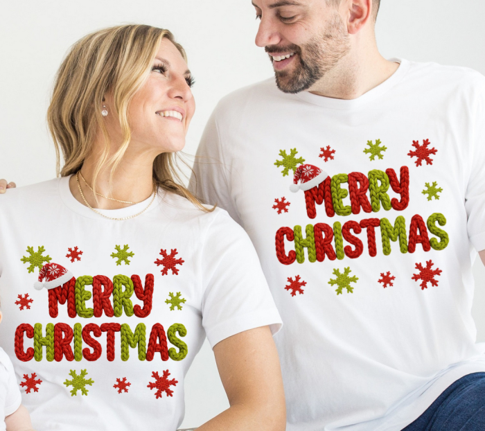 Tricouri personalizate 3D de cusătură & împletitură, Cadoul perfect de craciun 3221 [3]