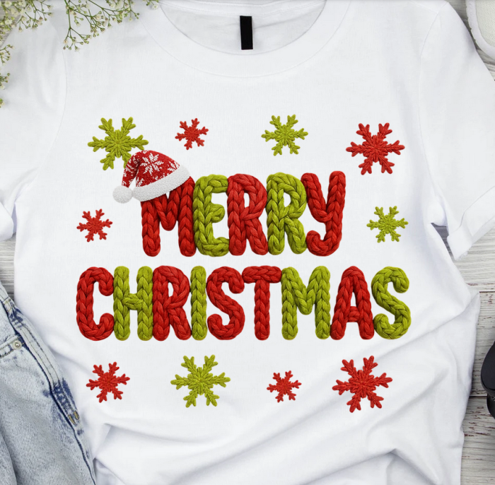 Tricouri personalizate 3D de cusătură & împletitură, Cadoul perfect de craciun 3221 [2]