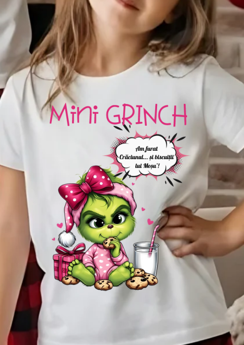 Tricouri personalizate Family, Cadoul perfect de craciun Grinch Family  25112 [5]