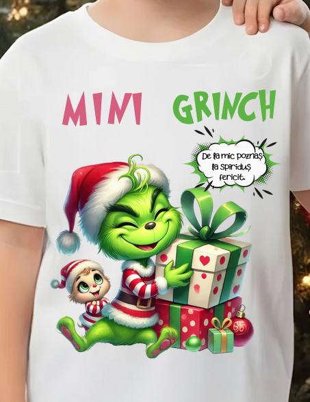 Tricouri personalizate Family, Cadoul perfect de craciun Grinch Family  25114 [2]