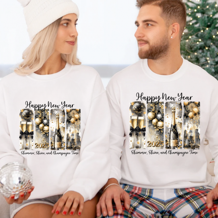 Tricouri personalizate Happy new year, Cadou perfect de Anul nou 12675 [1]