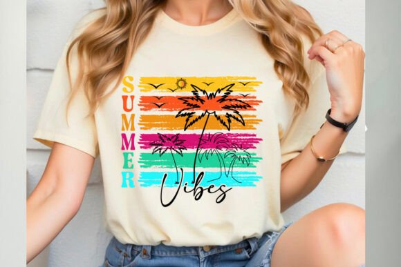 Tricouri Personalizate pentru Vara SUMMER VIBES — Esentiale in Bagajul Tau de Vacanta ❤️ E-Cadou.com [2]