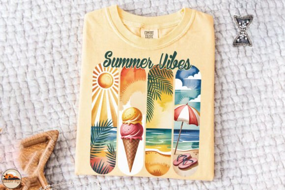Tricouri Personalizate pentru Vara SUMMER VIBES — Esentiale in Bagajul Tau de Vacanta ❤️ E-Cadou.com [2]