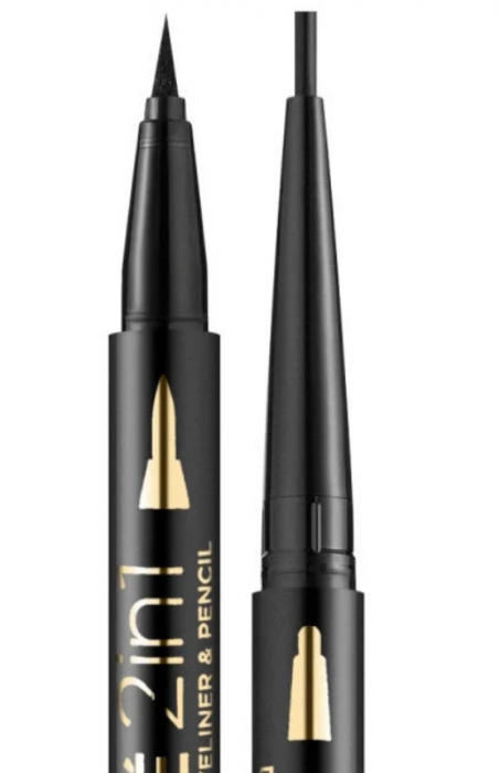 Tus de ochi Eveline Variete Double Effect 2 in 1, Ultra Black [2]