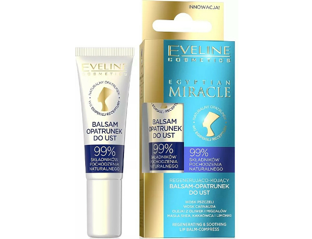 Balsam de buze, Egiptean Miracle, Eveline Cosmetics [1]