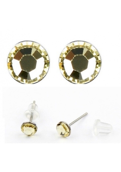 Bijuterii - Cercei LITTLE SHINE light champagne cu cristale swarovski