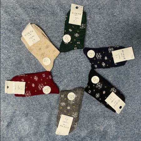 5in1 Sosete de dama, thermo din lana,  tematica de craciun, set 5 perechi, TNV6909 [3]