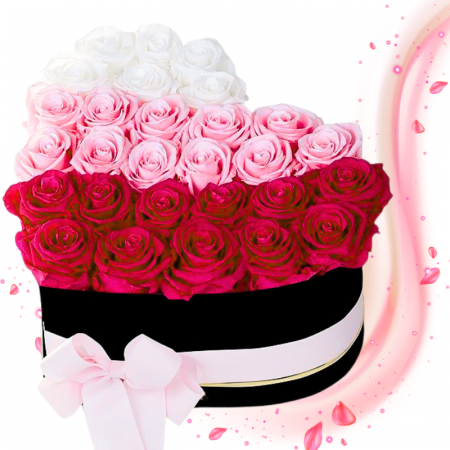 Pachete si seturi cadou femei - Aranjament Floral LOVE cu Trandafiri din Sapun Cadou perfect si elegant