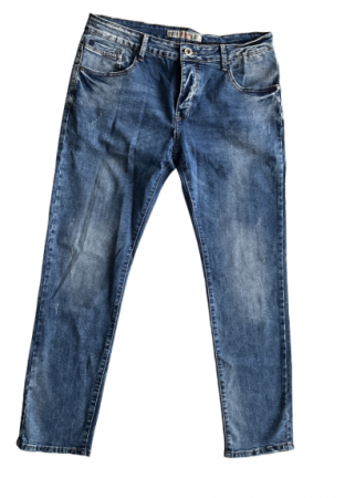 Blugi albastri pentru  barbati, serie clasica, 7A522 [0]