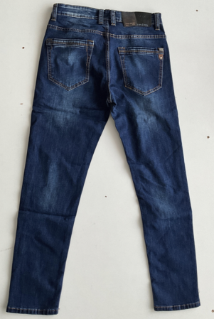 Blugi albastri pentru  barbati, serie clasica, subtiri, KA1035 [1]