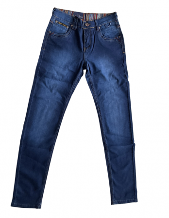 Blugi barbati - Blugi albastriu indigo pentru  barbati, serie clasica, Z037