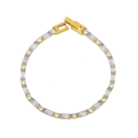 Bijuterii - Bratara alba, Thia Jewelry S.Steel, pentru dama, din otel inoxidabil, JC-BE595-2